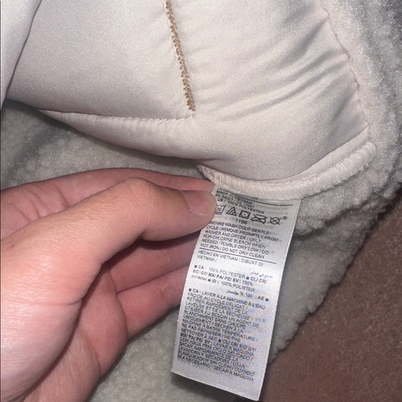 Old Navy Sherpa Lined Moto Jacket NWT - Picture 8 of 8